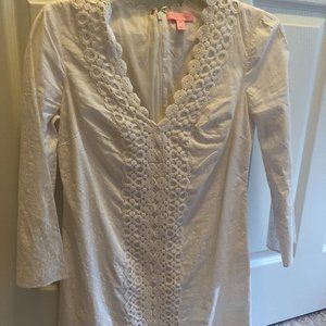 White Lilly Pulitzer dress